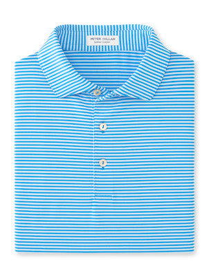 Jubilee Performance Jersey Polo Blue Sea