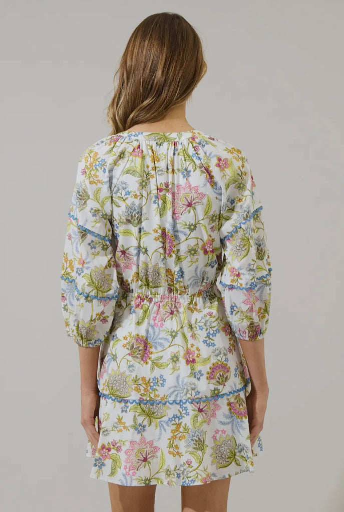 Pany Floral Dabria Mini Dress