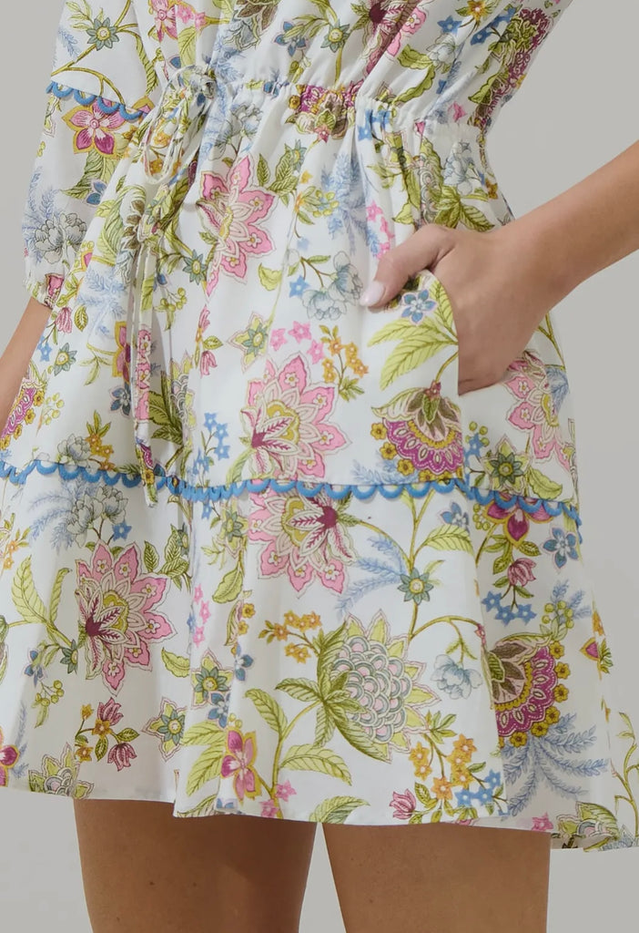 Pany Floral Dabria Mini Dress