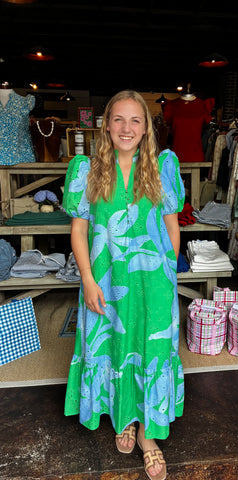 Catie Seaside Midi Dress