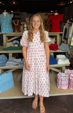 Catie Seaside Midi Dress