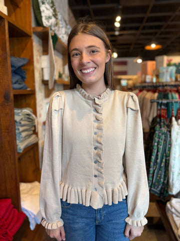 Lakelynn Blue Trees Sweatshirt
