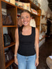 Solid Double Knit Scoop Tank