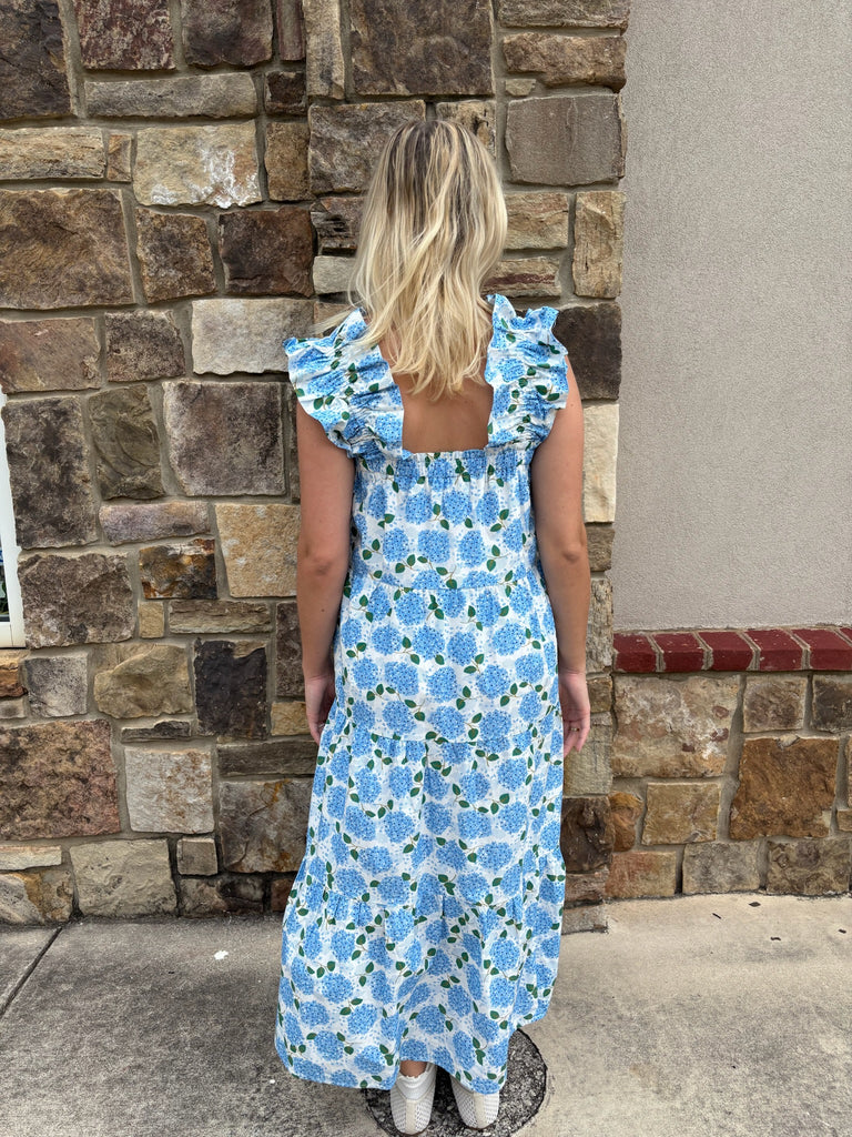 Lauren Floral Tiered Maxi Dress