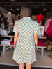 Rendie Tiered Mini Dress Eyelet