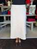 Cream Suede Skirt