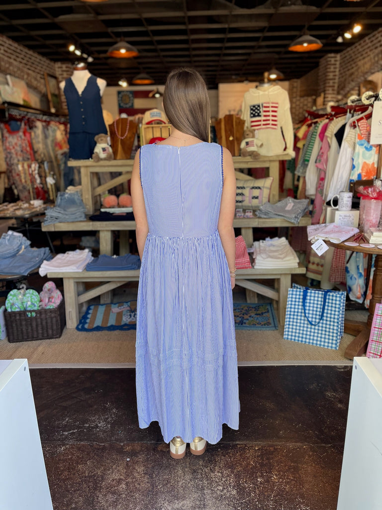 Navy Stripes Lover Dress