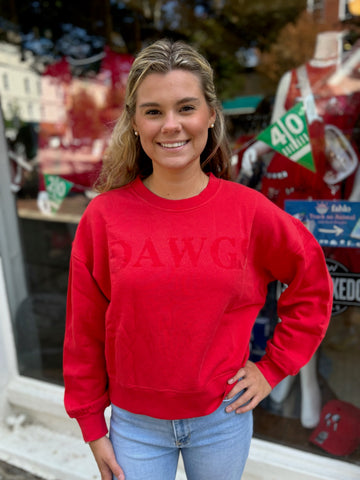 The Embroidered Sweatshirt Dawgs