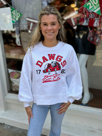 The Collared Sweatshirt Georgia