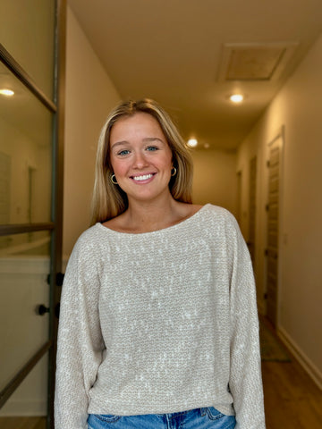 Pink Candy Cane Sparkle Sweatshirt