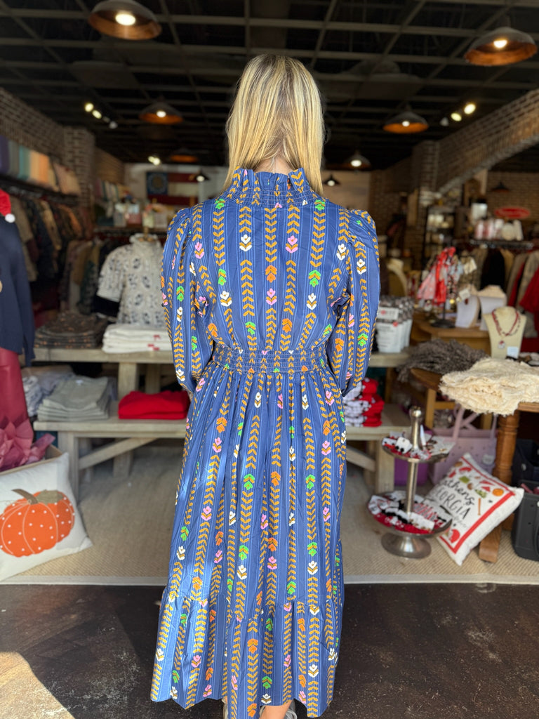 Midnight Mix Floral Dress