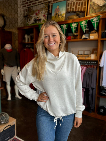 Green Suede Top