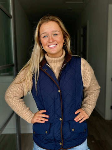 Heather Grey & Ivory Collar Sweater