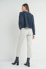 Sea Salt High Rise Utility Wide Leg Pant