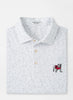 FINAL SALE - Youth UGA Standing Dawg Blitz Performance Jersey Polo White/Gale Grey