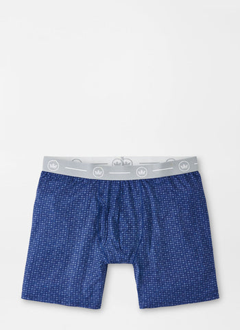 Windowpane Camo Performance Boxer Brief Gale Grey