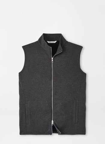 Men's Lakewashed Double-Knit Vest Classic Navy