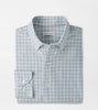 Oliver Performance Flannel Sport Shirt Gravel Blue