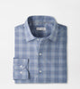 Dean Performance Flannel Sport Shirt Gravel Blue
