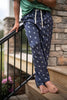 Pajama Pants Navy Dog & Moon