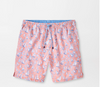 Boats and Ropes Swim Trunk Peach Bloom