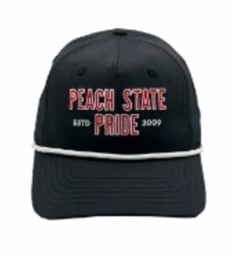 Peach State Pride - Georgia Tech Embroidered Belt