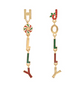 FINAL SALE - Holly Jolly Dangle Earrings