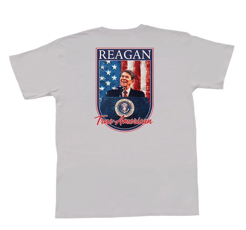 Reagan - True American Short Sleeve Pocket Tee