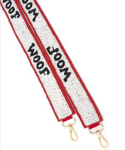 Georgia State Beaded Earrings