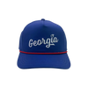 Georgia Script 5 Panel Performance Trucker Hat w/ Rope