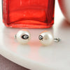 Logo Pearl Stud Earrings