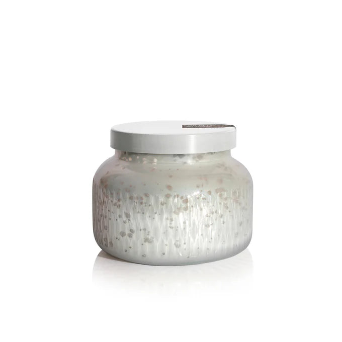 Signature 19 oz Jar White Mercury Etched Candle