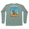 Ernest Hemingway Long Sleeve Pocket Tee