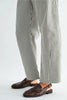 Stripe Barrel Jean w/ Seams