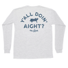 FINAL SALE - Y'all Doin' Aight? Long Sleeve Pocket Tee